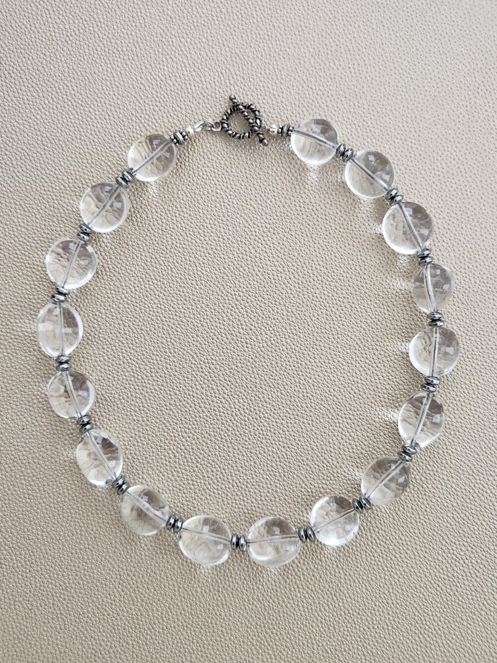 CLEAR QUARTZ NECKLACE